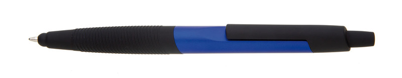plastová propiska TOCCA modrá, černé doplňky 